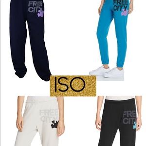ISO FREECITY SWEATPANTS